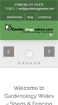 Mobile Screenshot of gardenologywales.com